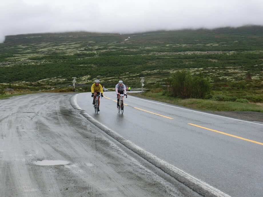Styrkeprøven Norwegen Ultracycling Regen