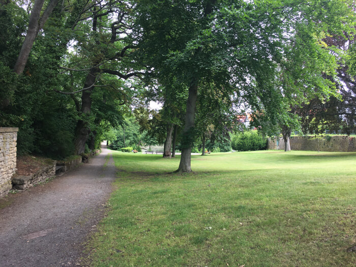 goslar city park cykel