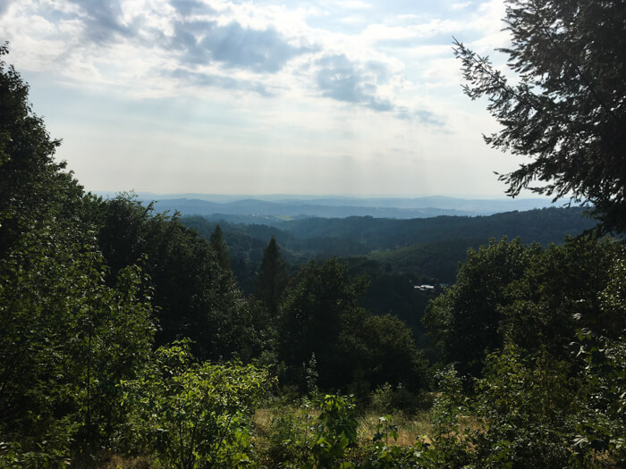 Lerbach Osterode Aussicht Berge Harz