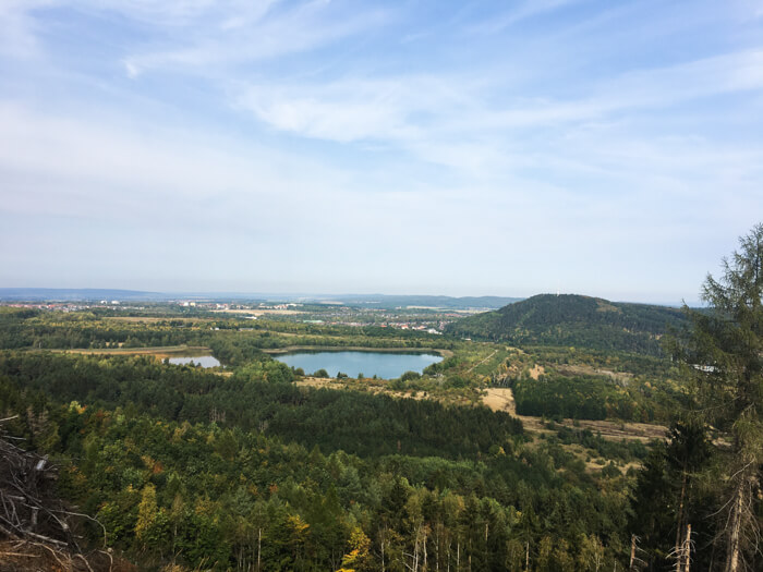 view of goslar mountain bike ponds