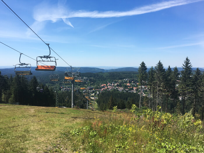 Bergbahn hahnenklee bocksberg mountainbike gondol